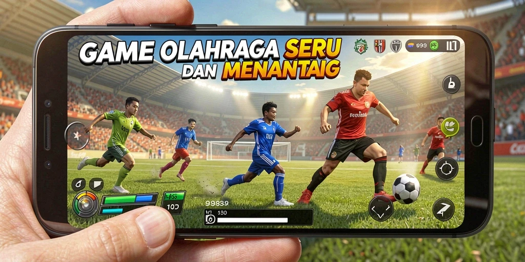 Tampilan gameplay 9939 yang menarik saat pertandingan olahraga.