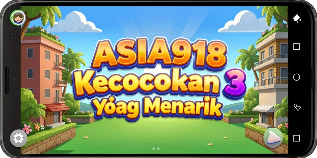 Tampilan gamplay seru ASIA918 dengan tantangan Match-3.