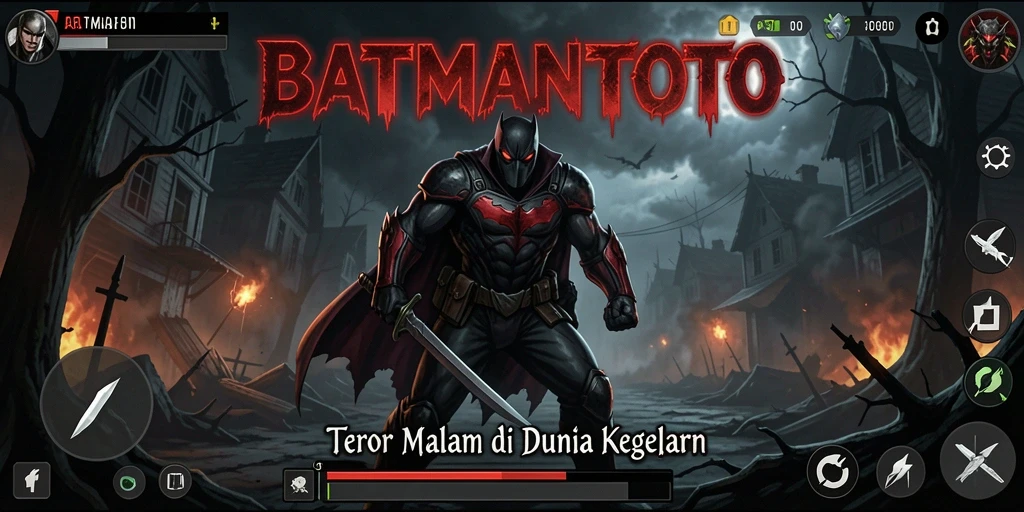 Screenshot menampilkan gameplay menegangkan di dunia kegelapan.