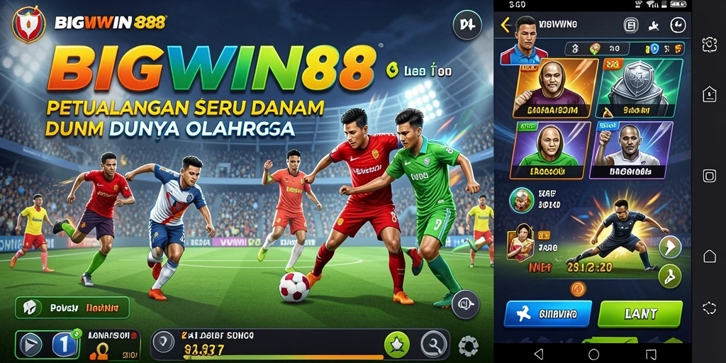 Tangkapan layar menunjukkan gameplay mendebarkan dalam BIGWIN88.