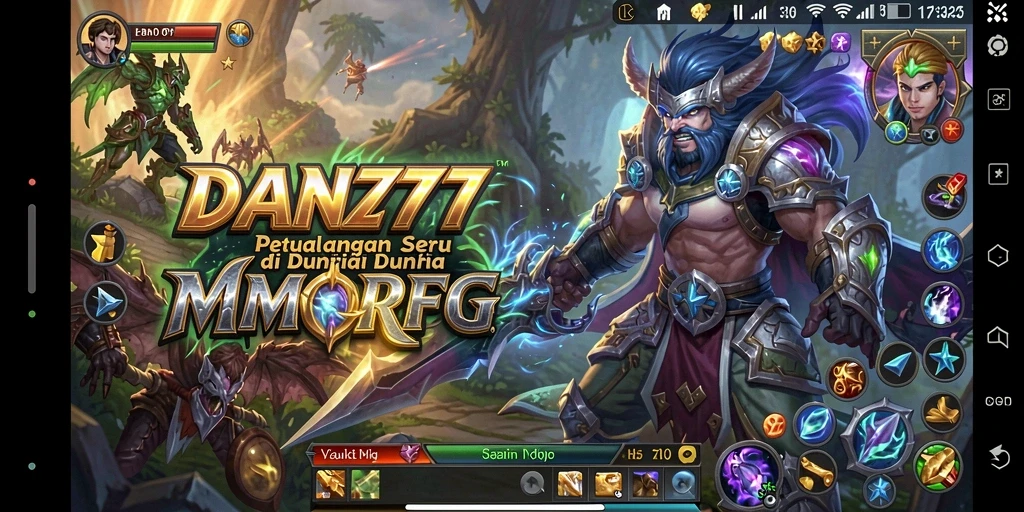 Tampilan seru gameplay <strong>DAN777</strong> dalam pertempuran multiplayer.