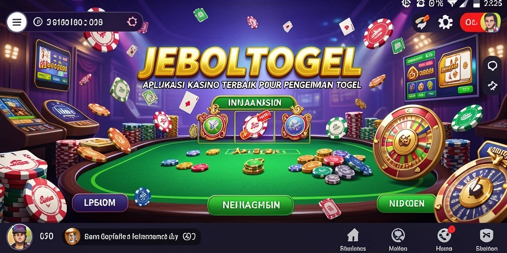 Tampilan gameplay yang mendebarkan dari JEBOLTOGEL dengan berbagai pilihan angka.