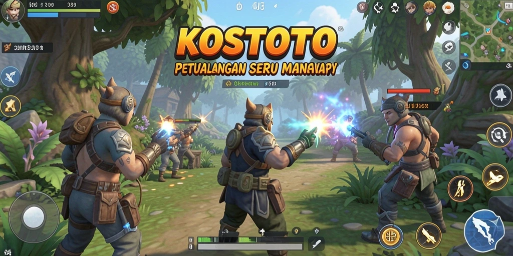 Gameplay KOSTOTO yang menegangkan dan penuh petualangan.