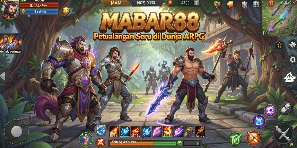 Gameplay seru MABAR88 dalam aksi penuh pertempuran.