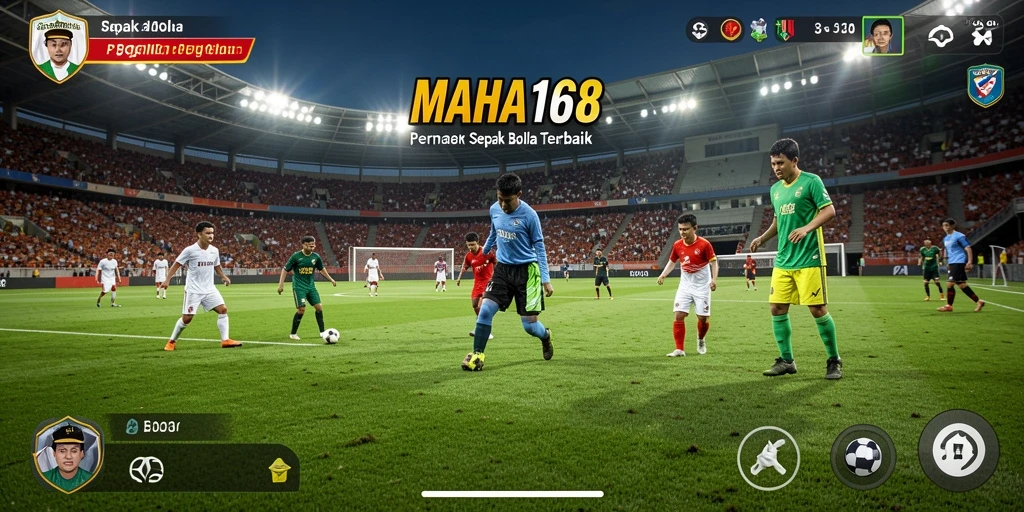 Tampilan menarik dari gameplay MAHA168 yang seru dan realistis.