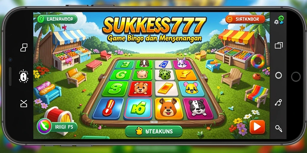 Tampilan gameplay seru dalam Bingo di SUKSES777.