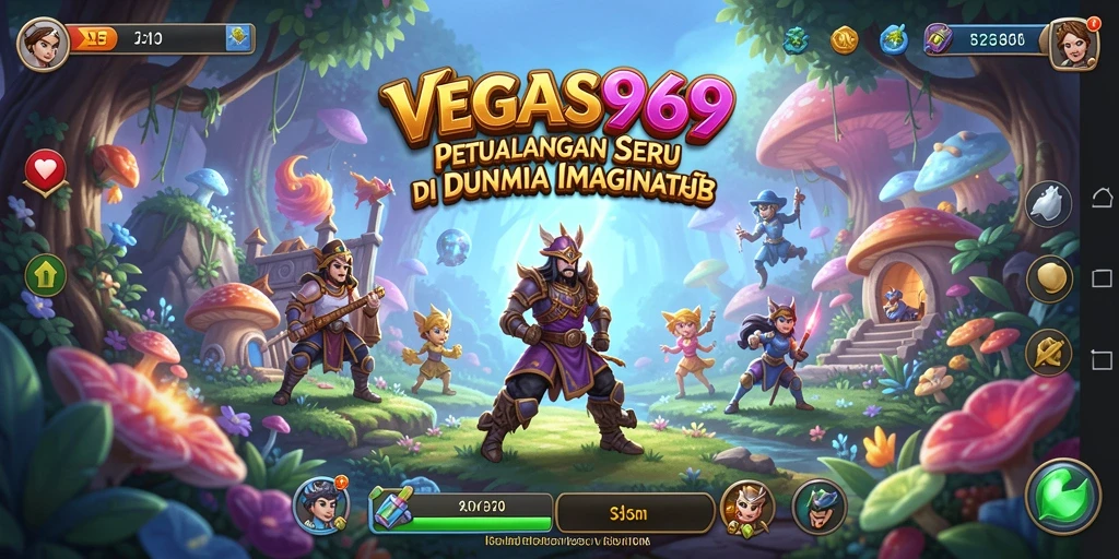 Tampilan menakjubkan gameplay <strong>VEGAS969</strong> di dunia petualangan yang luas.
